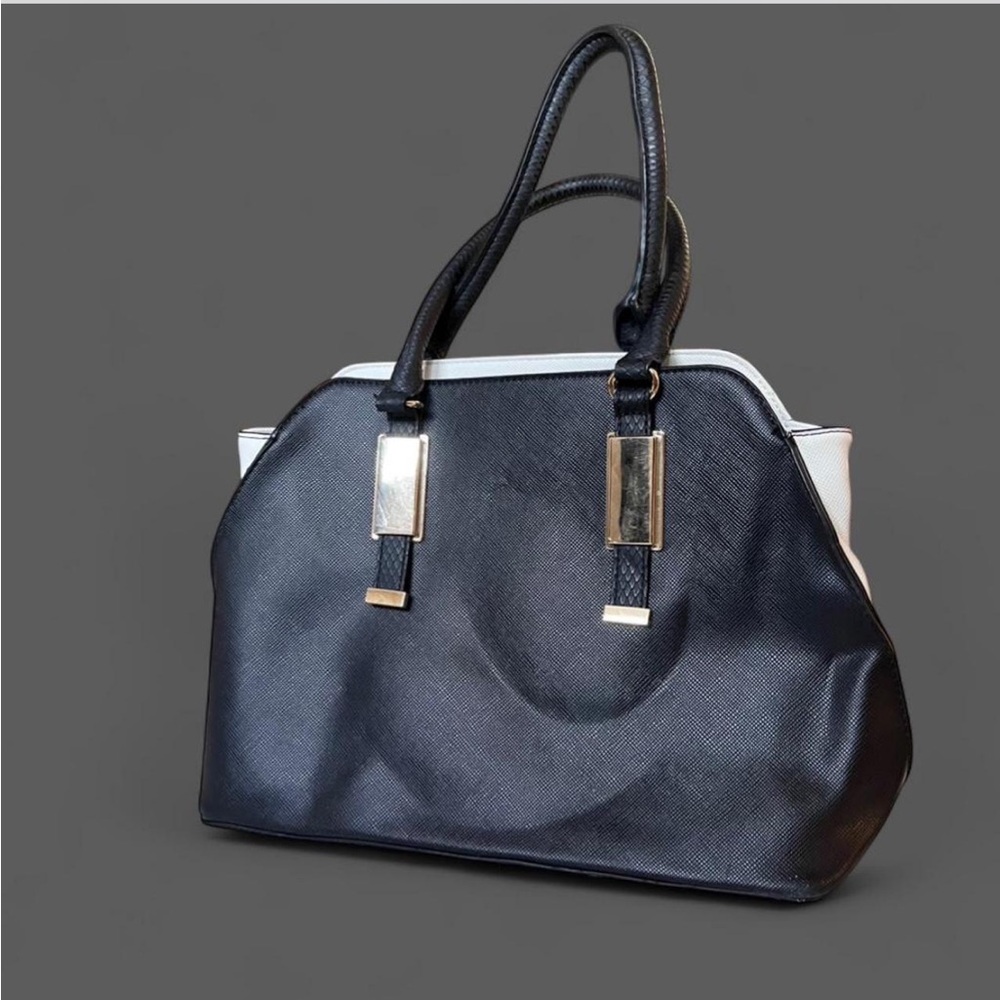 Black and White Women's Handbag